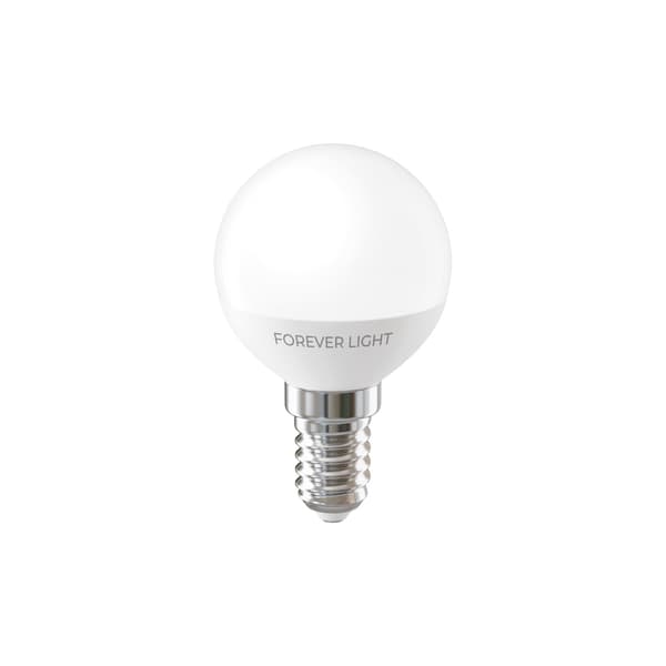 Forever Light LED-lampa E14 G45 2 2W 270lm 4000K klass E transparent