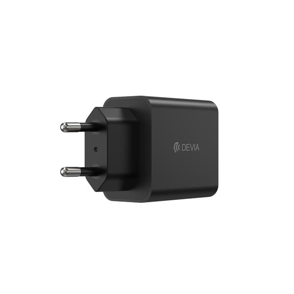 Devia väggladdare Rocket PD 45W 1x USB-C svart svart