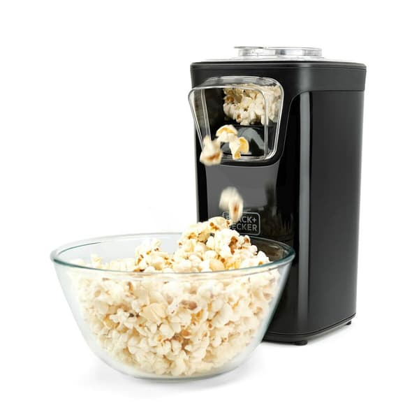 Black & Decker Popcornmaskine svart svart