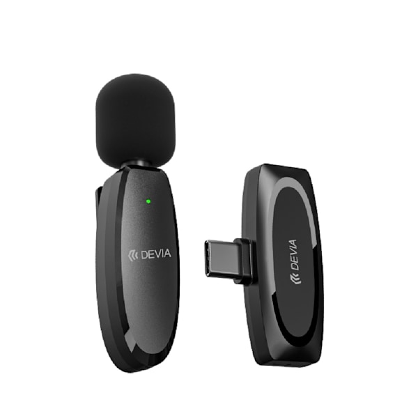 Devia mikrofon för smartphone Kintone USB-C svart