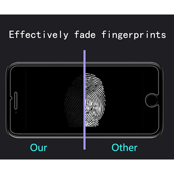 2 st härdatglas för iphone 7/8