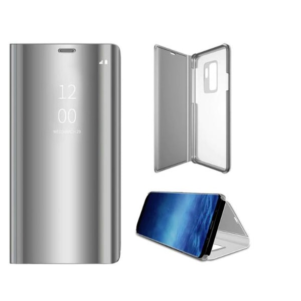 hög kvalitet flip fodral för Samsung S8|silver