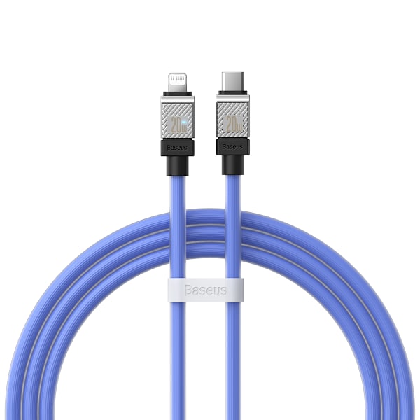 Baseus kabel CoolPlay USB-C - Lightning 2m 20W blå