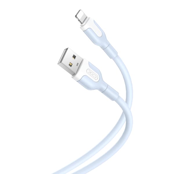 XO-kabel NB212 USB - Lightning 1,0 m 2,1A blå