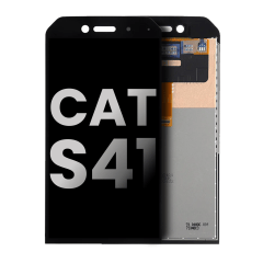 LCD- och digitizerenhet för Caterpillar CAT S41 (svart) svart