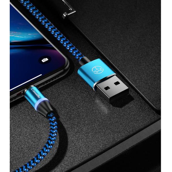 CaseME magnet laddare för usb-C BlackAsh