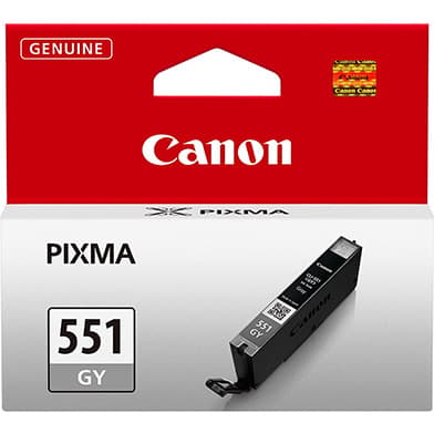 Canon CLI 551GY Grå 125 sidor bläckbehållare 6512B001