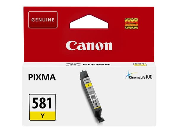 Canon CLI 581Y Gul 80 sidor bläckbehållare 2105C001 gul