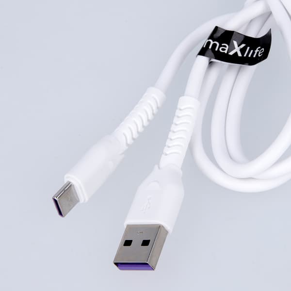 Maxlife MXUC-04 kabel USB - Lightning 1,0 m 3A vit vit