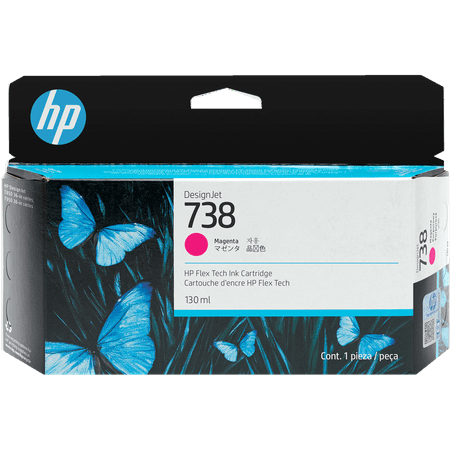 HP 738 Magenta bläck