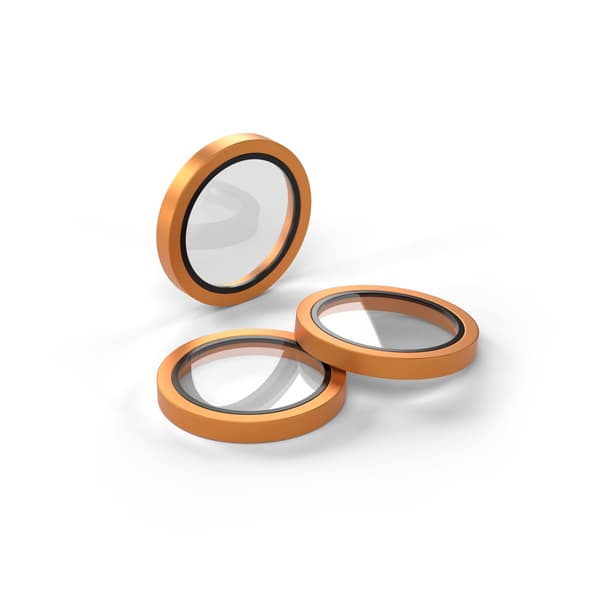 Etteri Camera Lens Protector for iPhone 17 Pro / 17 Pro Max Orange