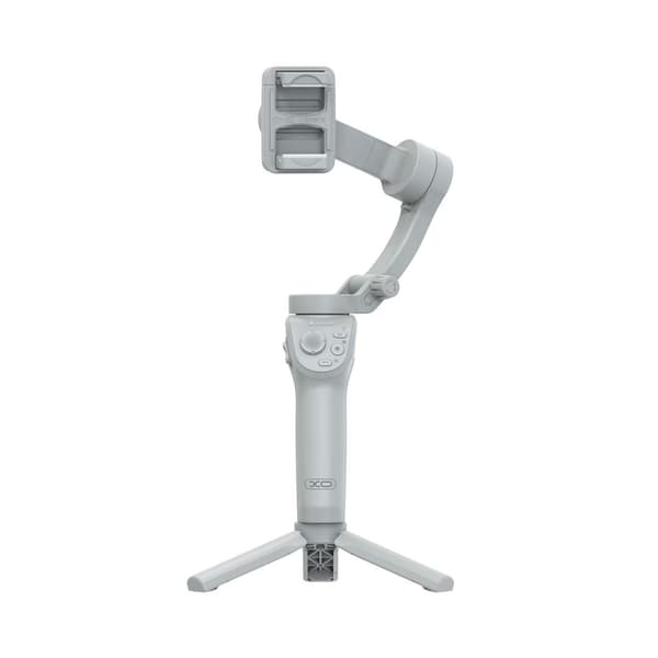 XO gimbal selfiepinne Bluetooth stativ SS17 grå blå