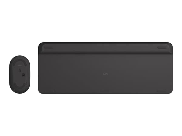 Logitech Slim Wireless Combo MK470 Set med mus och tangentbord trådlös Nordisk