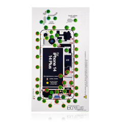 iScrews Positionsmatta för iPhone 14/ 14 Plus (dottorpod)