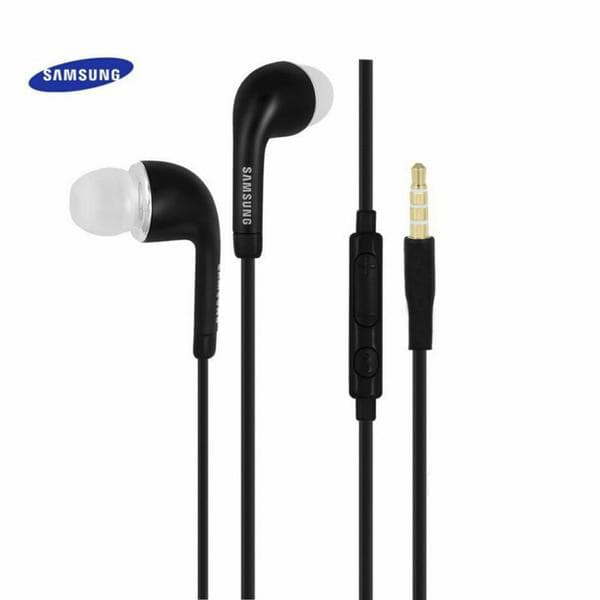 J5 Samsung/iPhone hörlurar - vit Black