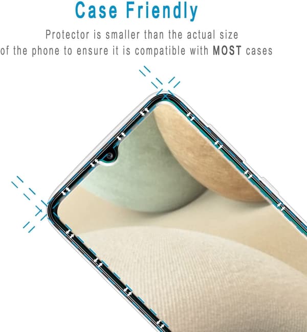 (2-pack) skärmskydd för Samsung Galaxy A13