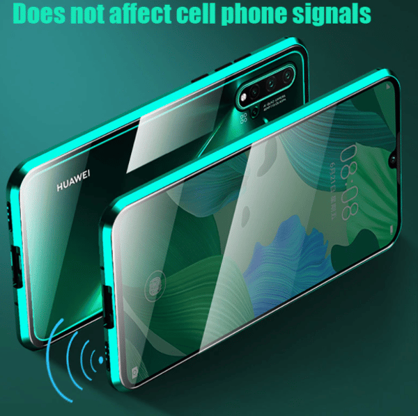 metallfodrall till Huawei p30 pro silver