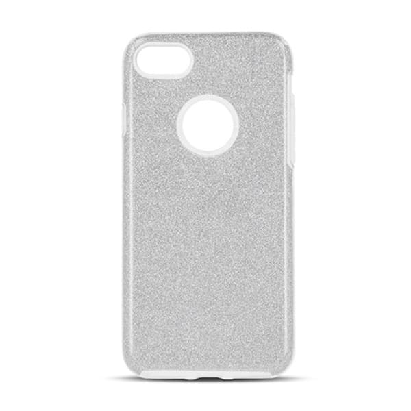 Glitter 3in1 skal för iPhone 16e / 17e silver