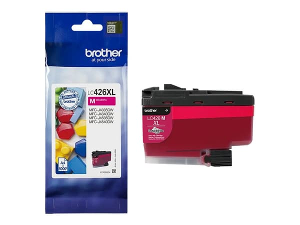 Brother LC 426XLM Magenta 5000 sidor bläck