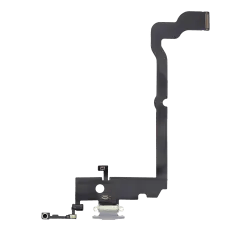 Laddningsport Flexkabel för iPhone XS Max (Eftermarknad) (Silver)