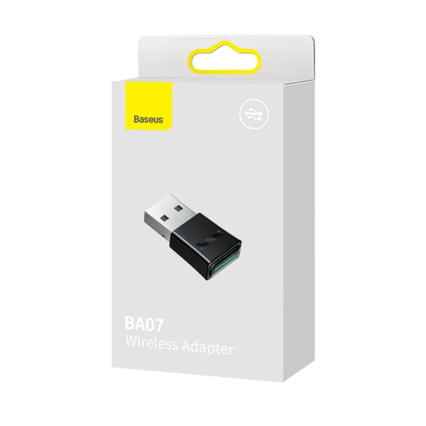 Baseus Bluetooth-adapter BA07 svart trådlös modul svart