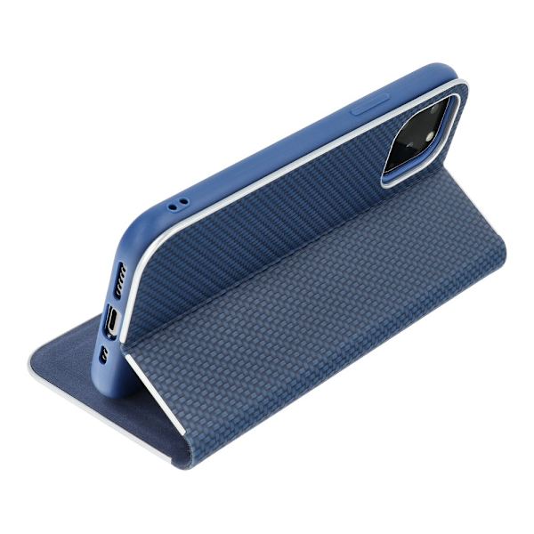 Luna Carbon för APPLE IPHONE 12 MINI blå