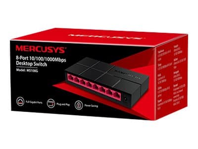 Mercusys MS108G Switch 8-portars Gigabit Ethernet