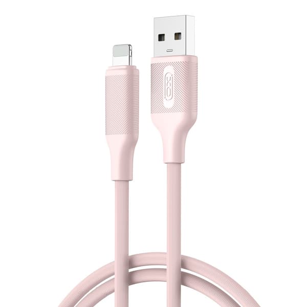 XO-kabel NB265 USB - Lightning 1,0m 2,4A rosa rosa