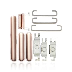 Hårda knappar (ström / volym / omkopplare) för iPhone 11 Pro / 11 Pro Max (guld) guld