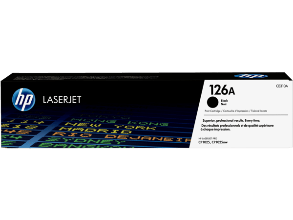 HP 126A svart 1200 sidor Toner CE310A