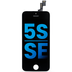 LCD-enhet för iPhone 5S / SE (2016) (Eftermarknad) (Svart)
