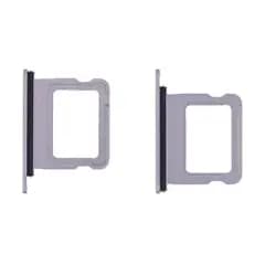 SIM-kortsfack för iPhone 17 (äkta OEM) (lavendel) lila