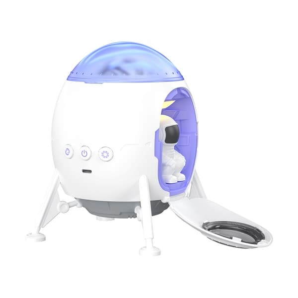 Starry Sky and Galaxy Projector with Bluetooth Speaker for XO CF38 - White, Rechargeable