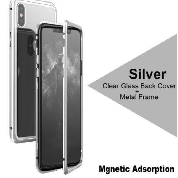magnetisk glas bakfodra för iPhone Xs max