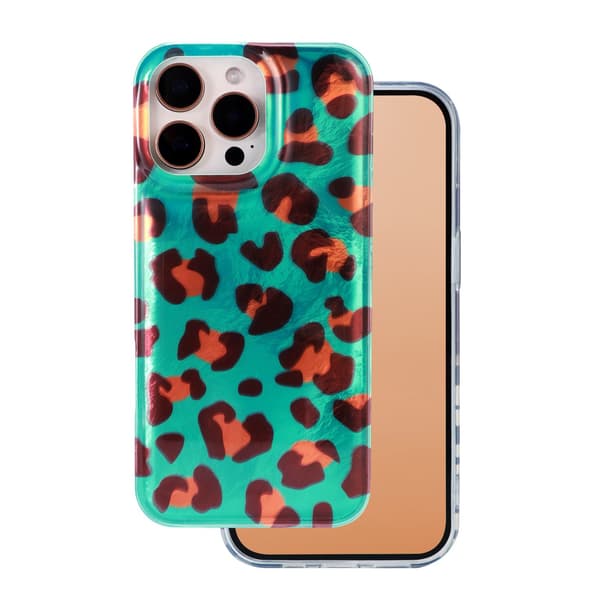 Djurtrycksfodral för iPhone 16 Pro Max 6,9\" Crazy Cheetah