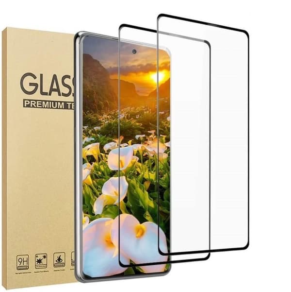 (2-pack ) Galaxy S21 skärmskydd 9H hårdhet / fingeravtryck