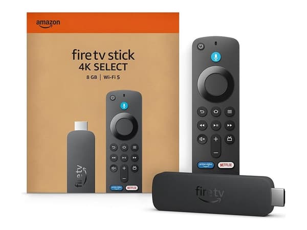 Amazon Fire TV Stick 4K Select Digital AV-afspiller svart svart