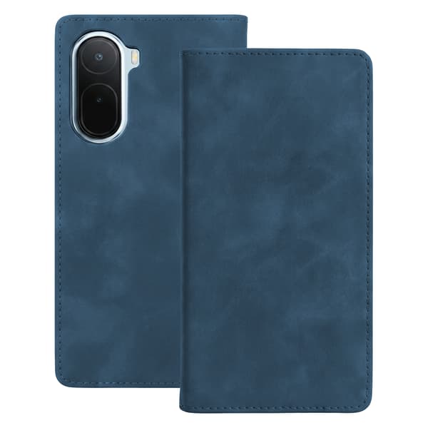 Smart mockafodral för Xiaomi Redmi A7 Pro marinblå röd
