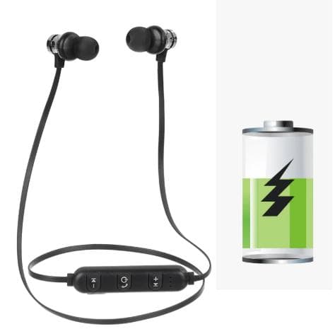 Magnetisk bluetooth hörlurar|guld