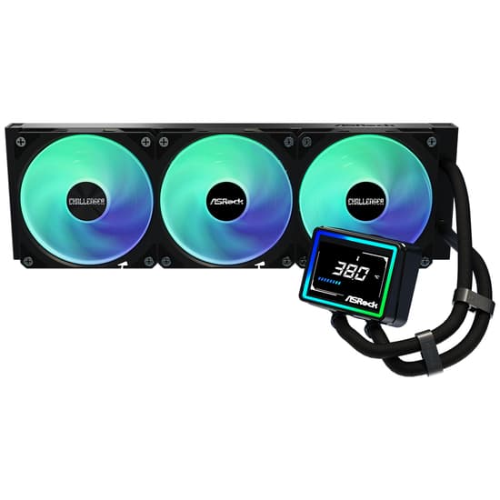 Asrock Challenger 360 Digital ARGB kölesystem 1-pack svart 120 mm