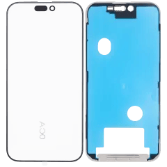 3 i 1 (glas med OCA förmonterat + ram) för iPhone 16 Pro Max (OCA Master)