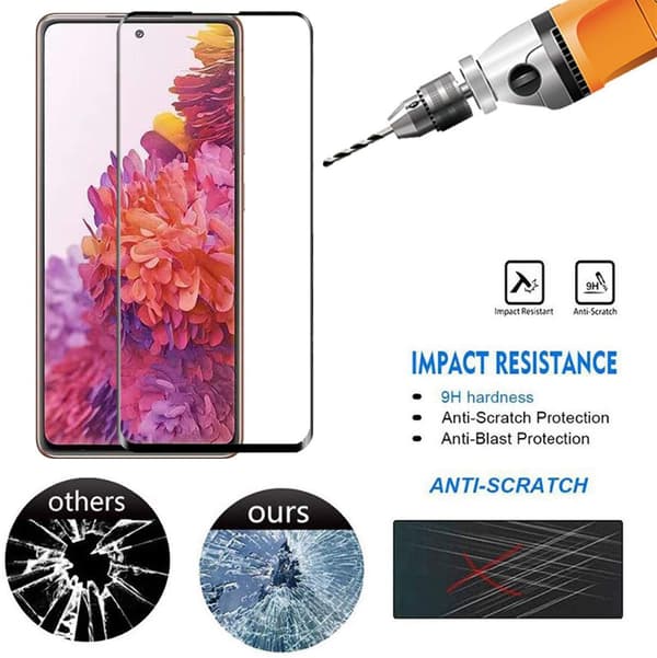 [3-Pack] för Samsung Galaxy S20 FE skärmskydd grå