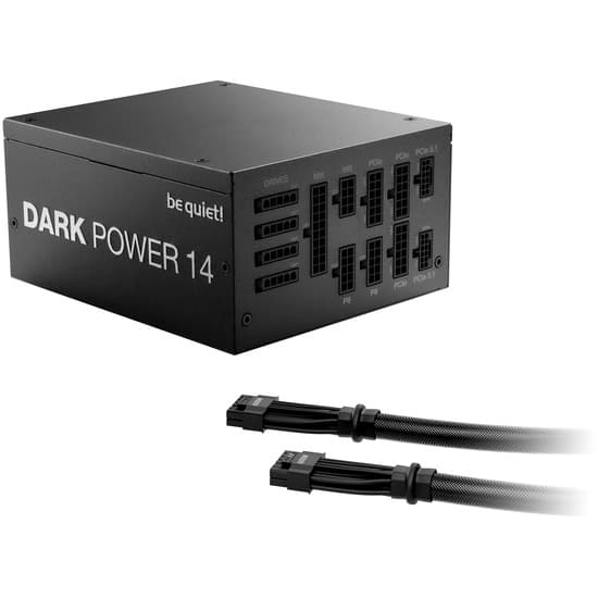be quiet! Dark Power 14 1200Watt 80 PLUS Titanium grå