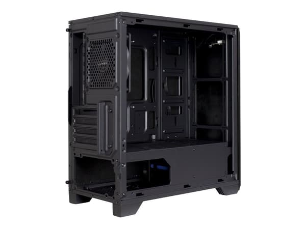 Inter-Tech H-606 Tower Micro ATX svart svart
