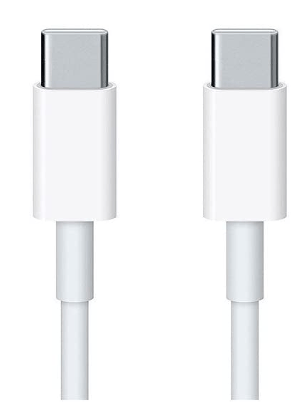 Snabbladdare USB-C strömadapter 20W +2m  Kabel Vit