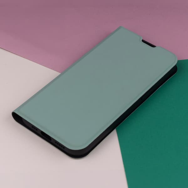 Smart Soft fodral för iPhone 16 Plus ljusgrön