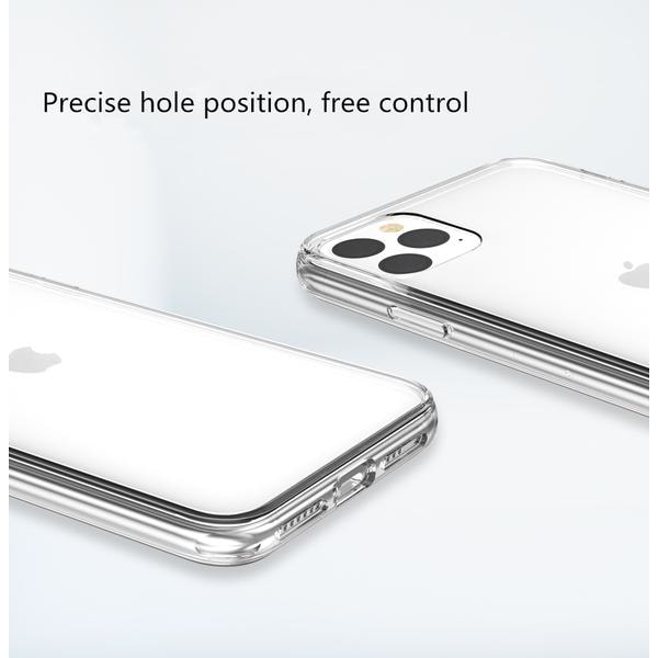 Genomskinligt Slimmat Skal TPU  för iphone 11 Transparent