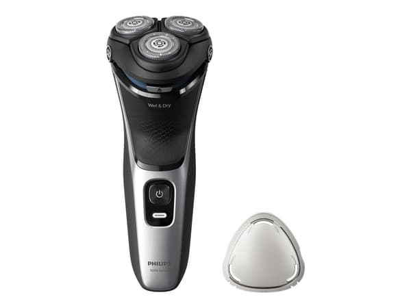 Philips 3000 Series S3143 Barbermaskine svart Silver silver