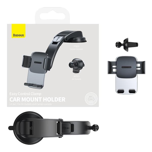 Baseus bilhållare Easy Control Clamp svart