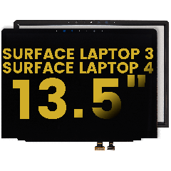 Toppfodral med tangentbord (Kanada) för Microsoft Surface Laptop 3 13,5\" (1867 / 1868) (grå) grå